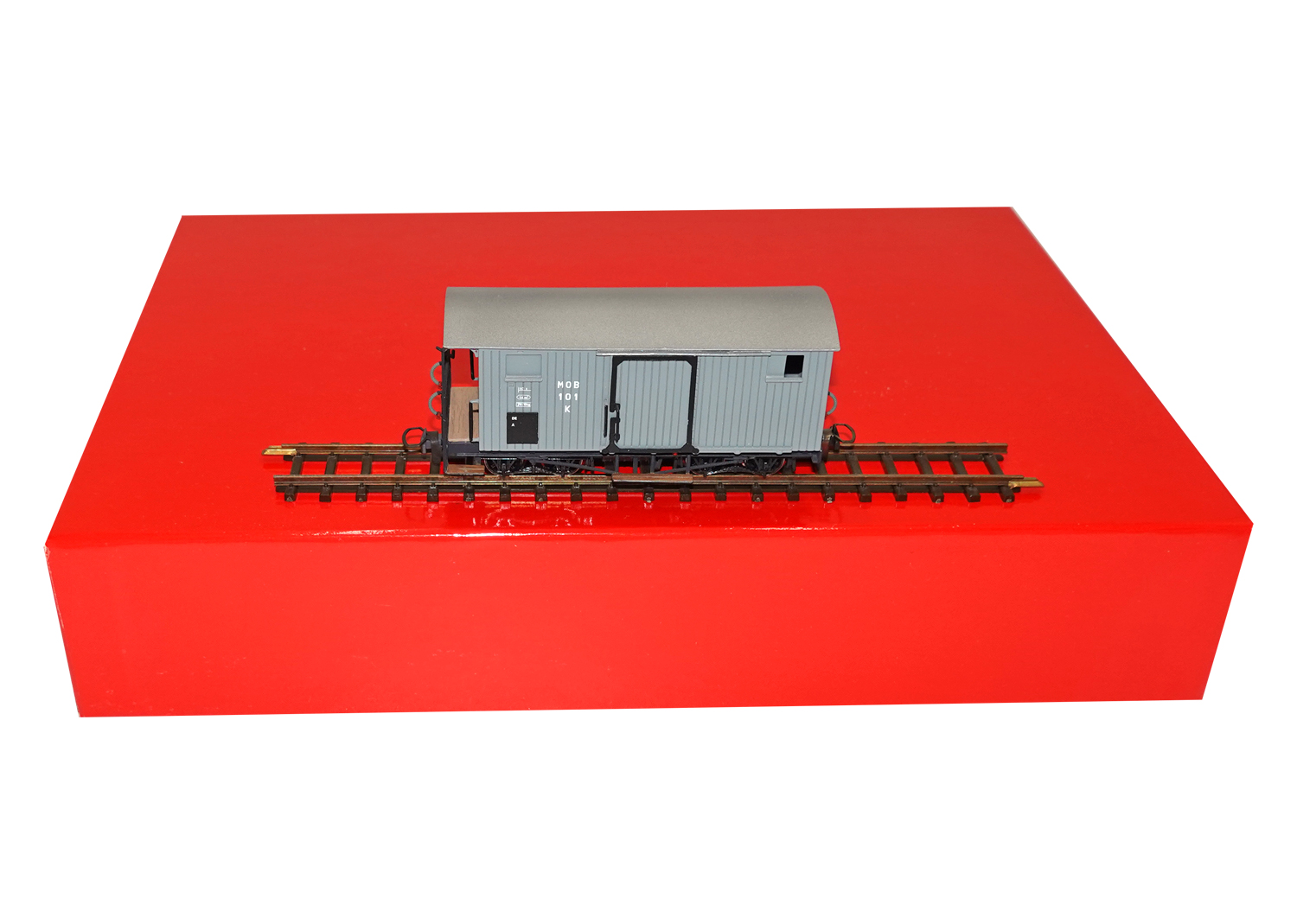 Friho 274 H0m MOB Güterwagen K4 101 grau 