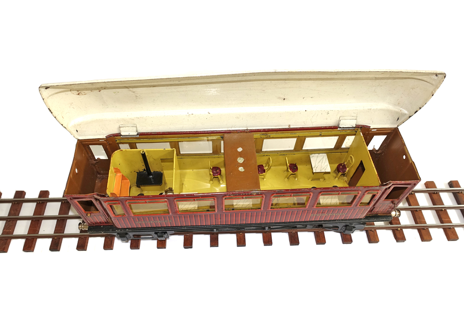 Märklin 1888 SP Speisewagen mit Inneneinrichtung  Märklin 1888 SP Speisewagen mit Inneneinrichtung