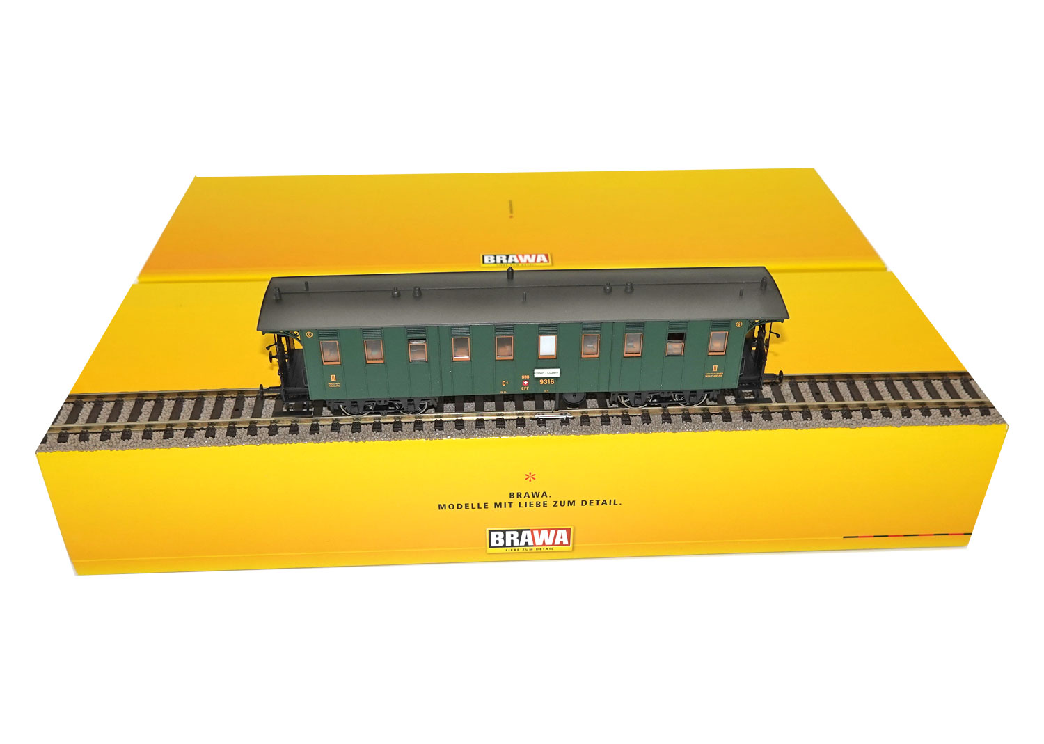 Brawa 2179 SBB Personenwagen Olten Luzern C4 3. Kl 