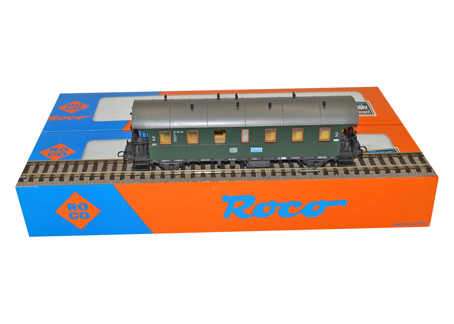 Roco 4201 H0 DB Personenwagen 2. Kl. DC 