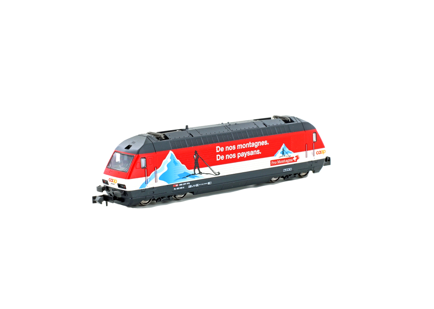 Kato 137123 SBB Re4/4 460 COOP Von den Bergen  Kato 137123 SBB Re4/4 460 COOP Von den Bergen