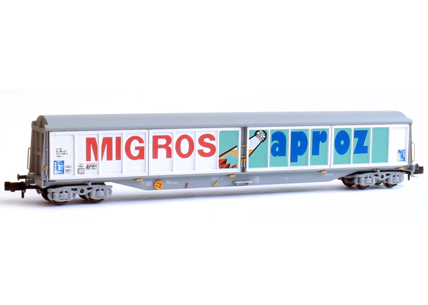 Hobbytrain 23454 SBB Schiebewandwagen Migros aproz  