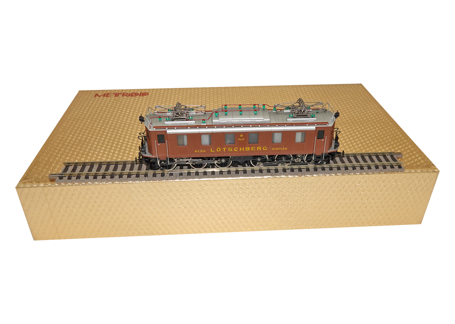 Metropolitan 702 BLS E-Lokomotive F2x3/3 (Ce 6/6) Nr. 121 DC