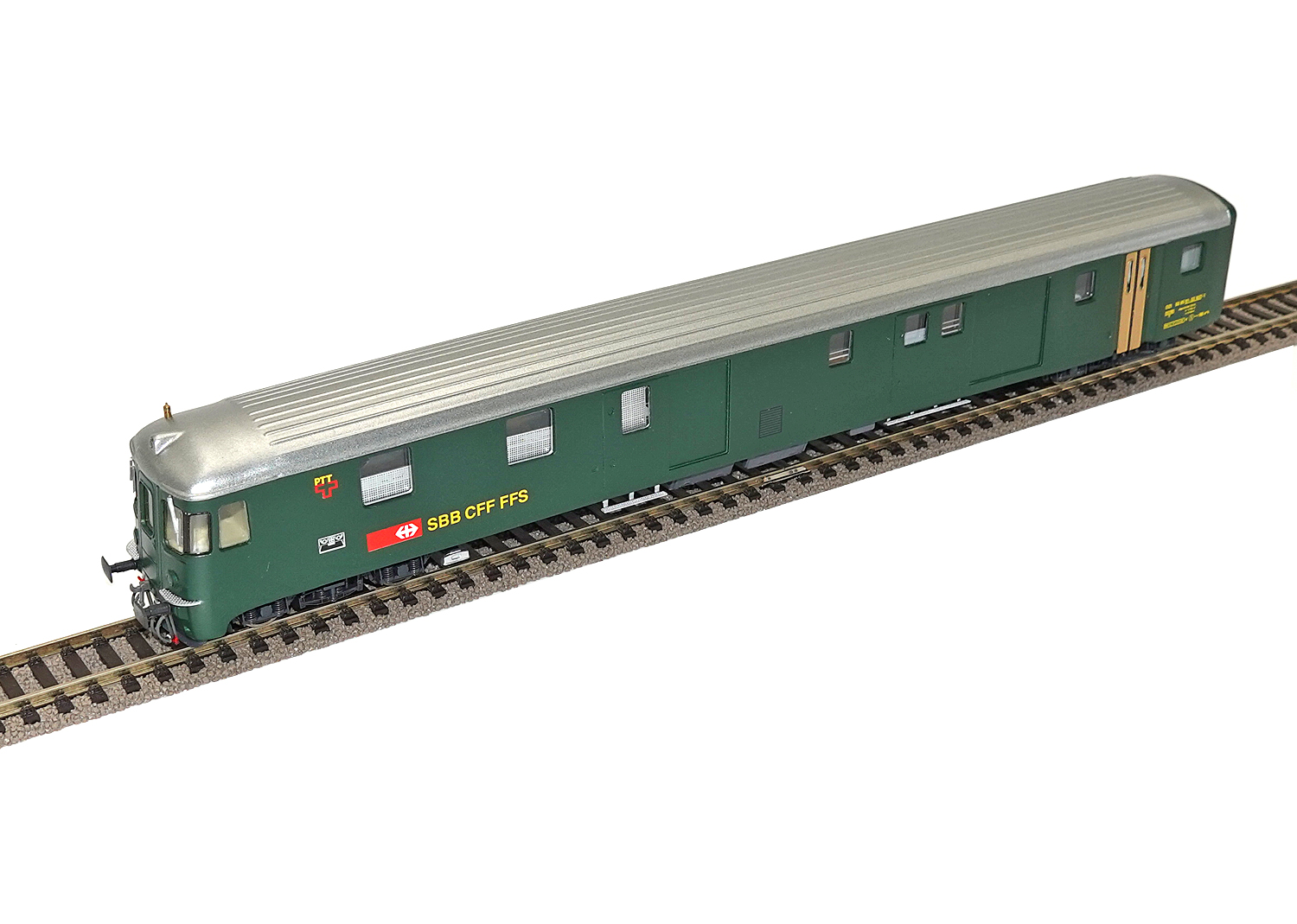 EMB H0 SBB Steuerwagen DZt 937 grüne Front DC