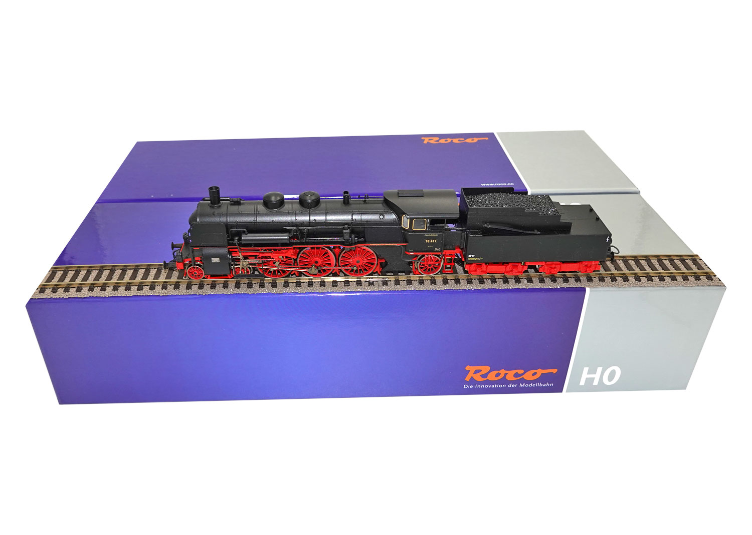 Roco 63358 DRG Dampflokomotive BR 18.4 DC 