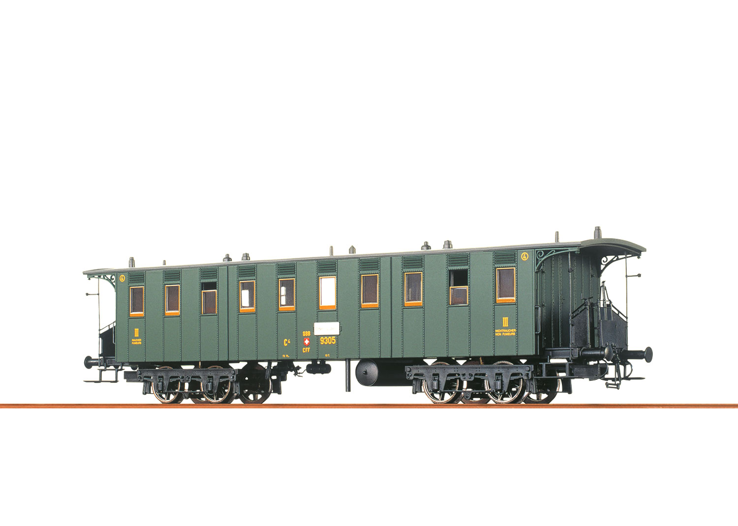 Brawa 45060 SBB Personenwagen C4
