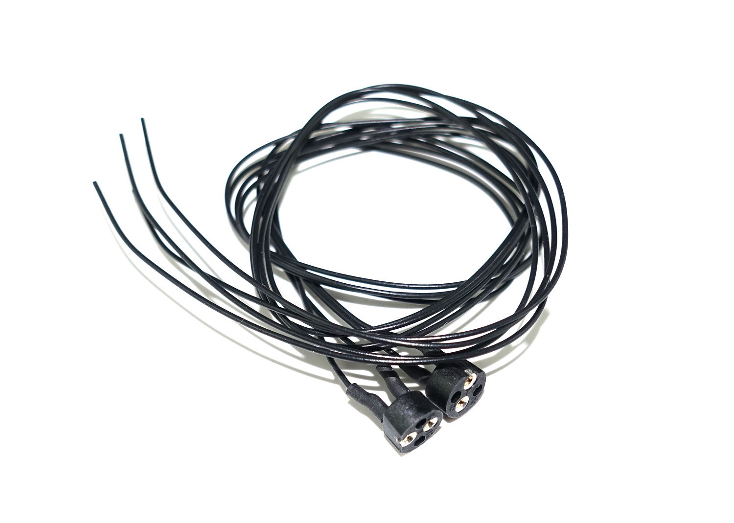 Amiba 8077 Bi-Pin Sockel mit Kabel  Amiba 8077 Bi-Pin Sockel mit Kabel