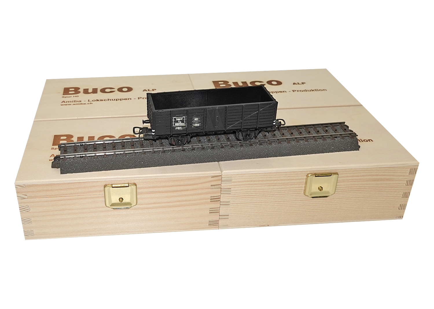 Buco H0 Güterwagen SNCF Hochbord AC Buco H0 Güterwagen SNCF Hochbord AC