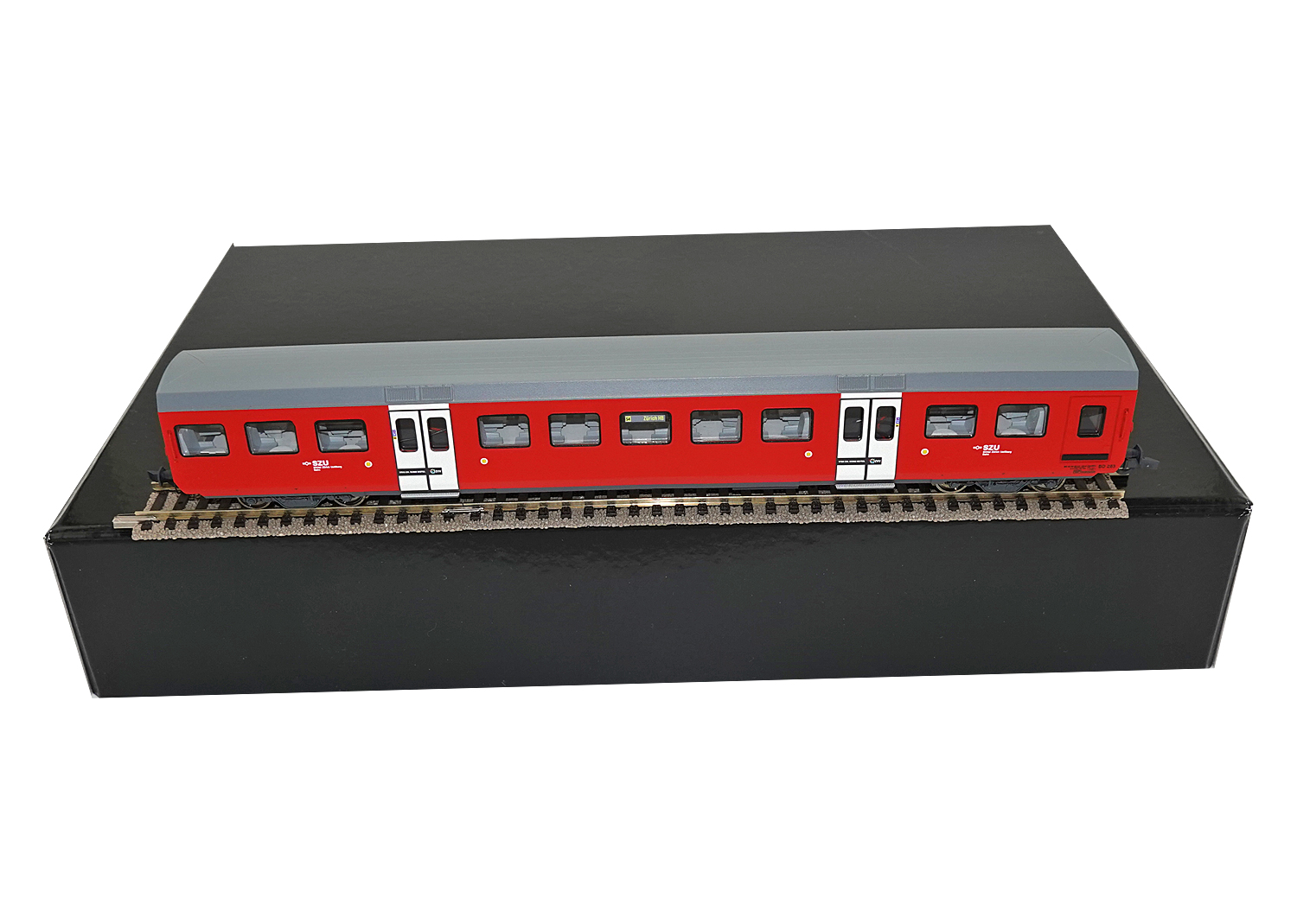 Hui SZU-522 Personenwagen Set 5-tlg. inkl. Hag Re 522 Lokomotive DC 