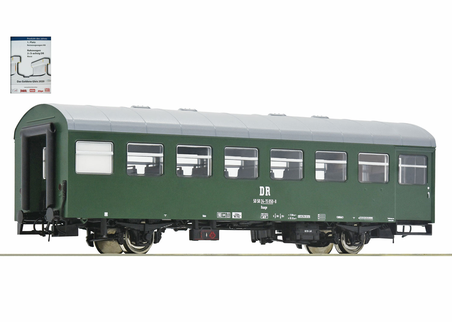 Roco 74452 Reko-Sitzwagen, DR 