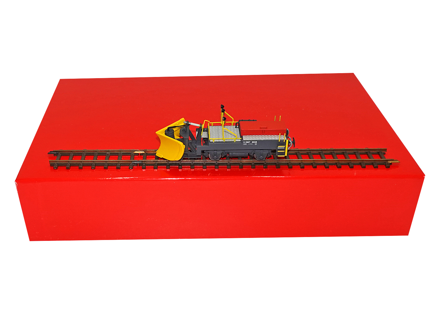 MGB-Modell 400019 H0m MGB X 2907 Schneepflug (ex BVZ) 