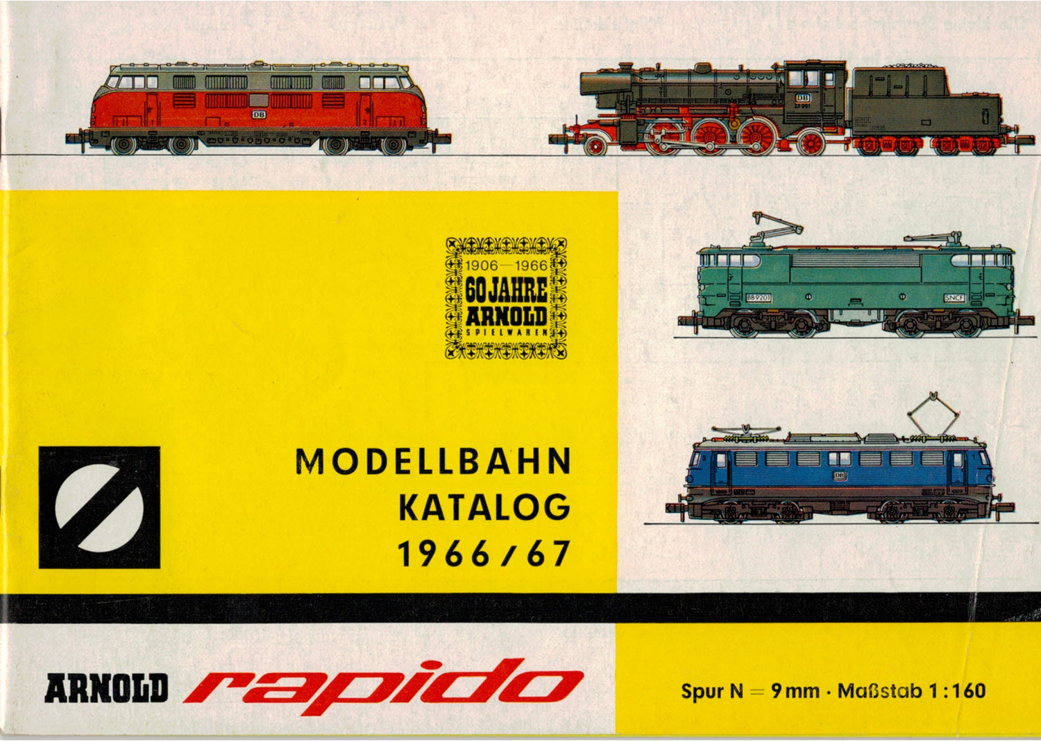 Arnold rapido Hauptkatalog 1966/67 Arnold rapido Hauptkatalog 1966/67