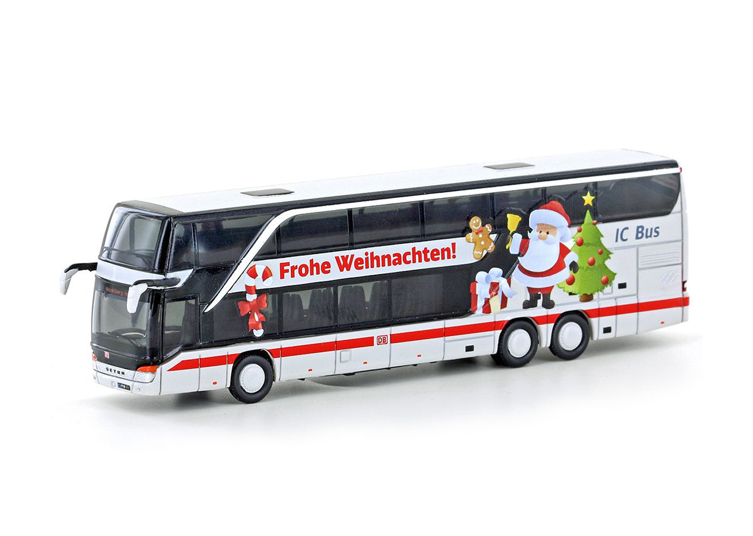 Lemke LC4463 N Setra S431 DT - DB AG IC Bus / Frohe Weihnachten 