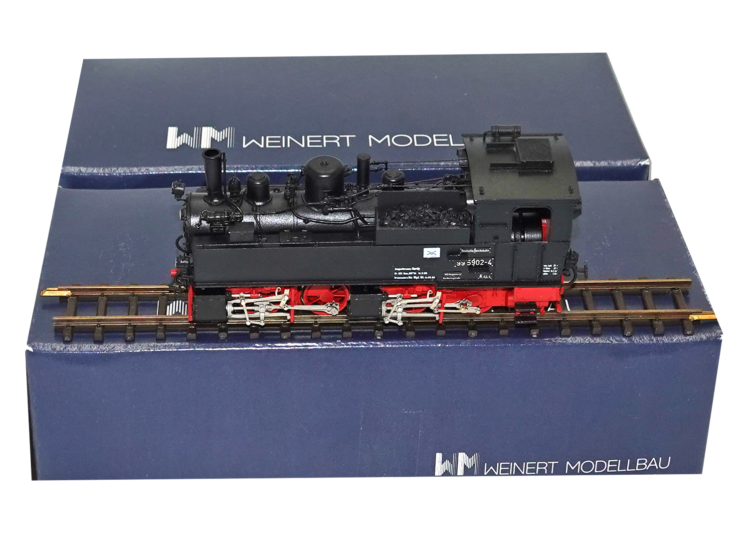 Weinert 6267 H0m BR 99 5902 Saugluftbremse Fertigmodell 