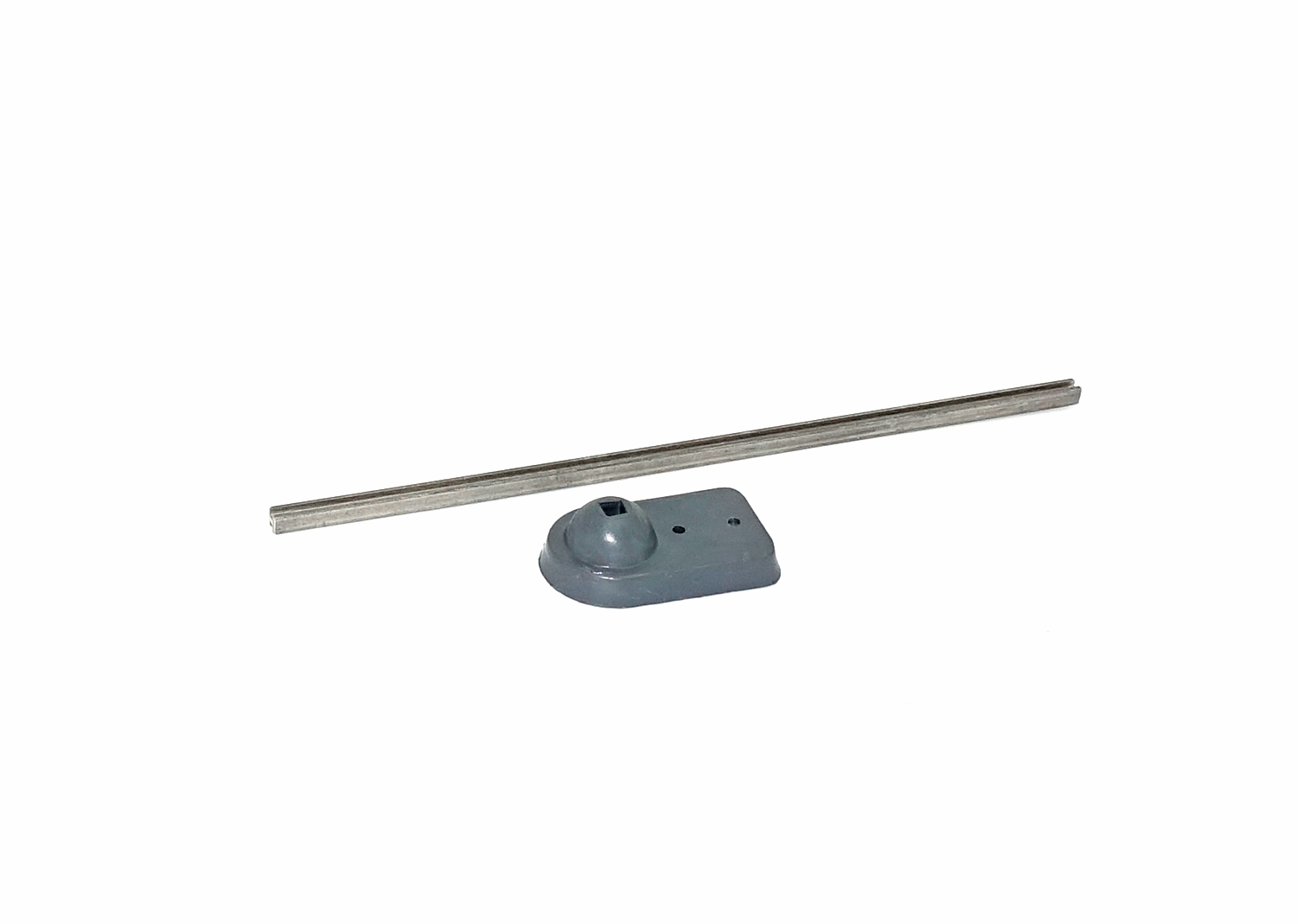 Buco Spur 0 H-Profil Alu für Oberleitungsmasten L=172mm