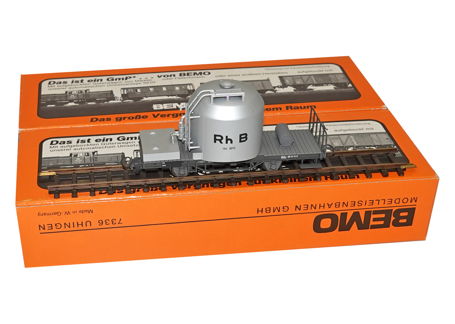 Bemo 2252105 RhB Zementtransportwagen Uce 8075 