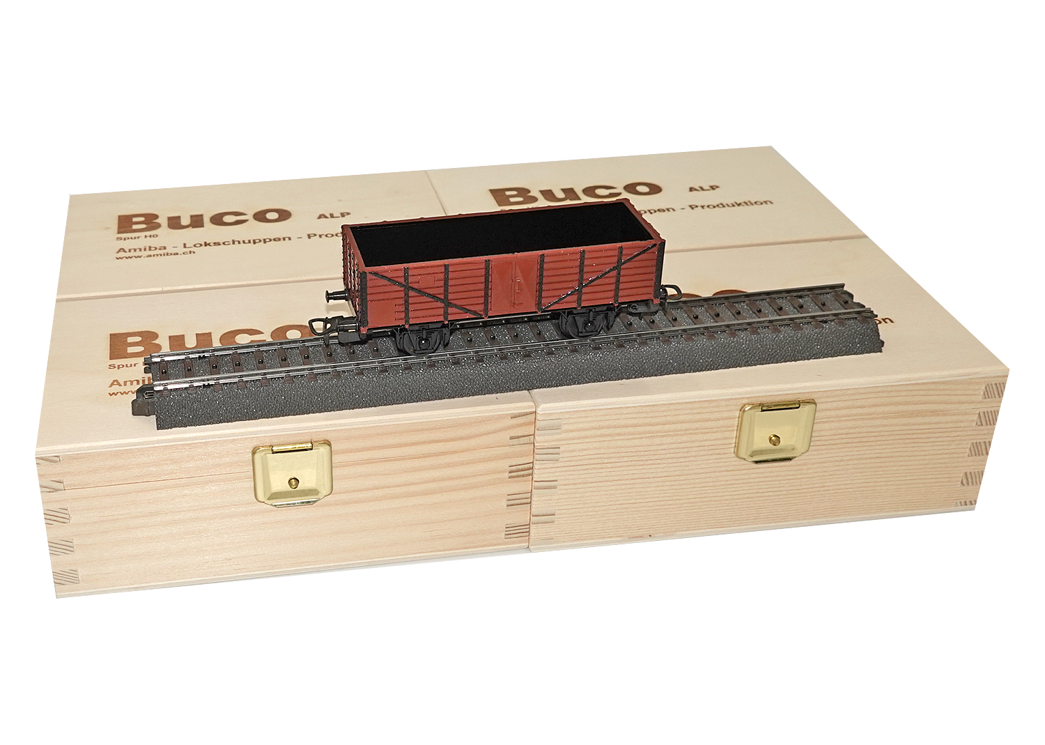 Buco H0 10416 Hochbord Güterwagen AC 
