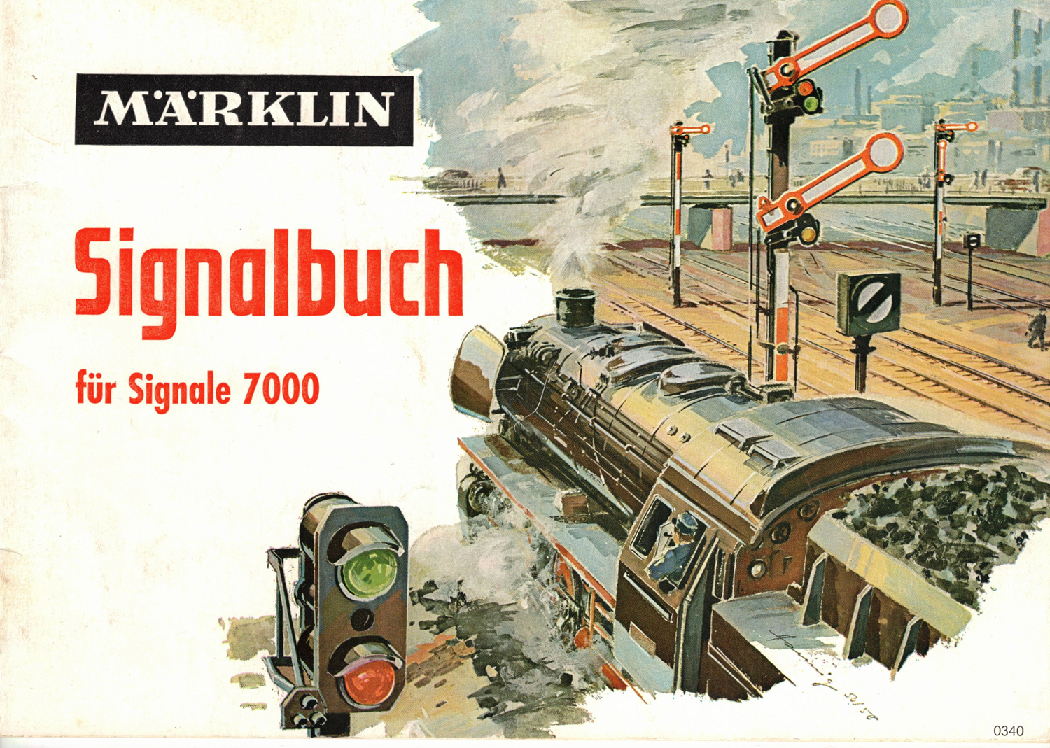 Märklin 0340 Signalbuch Format A5 1964 oder 1972