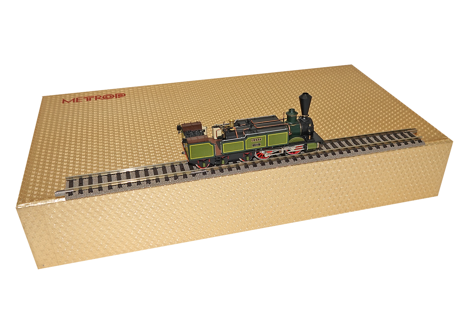 Metropolitan 746-2 Dampflokomotive Geneve 2/5 B2E DC 