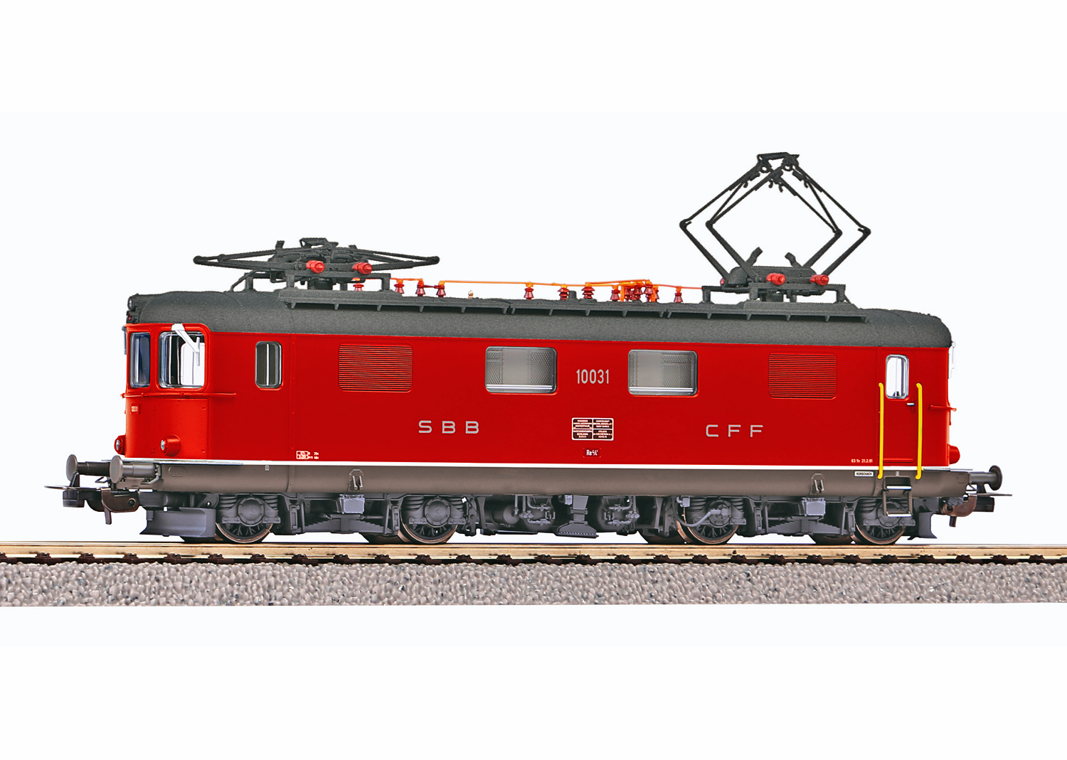 Piko 96879 SBB E-Lok Re 4/4 I 10031 2.Serie rot ACS 