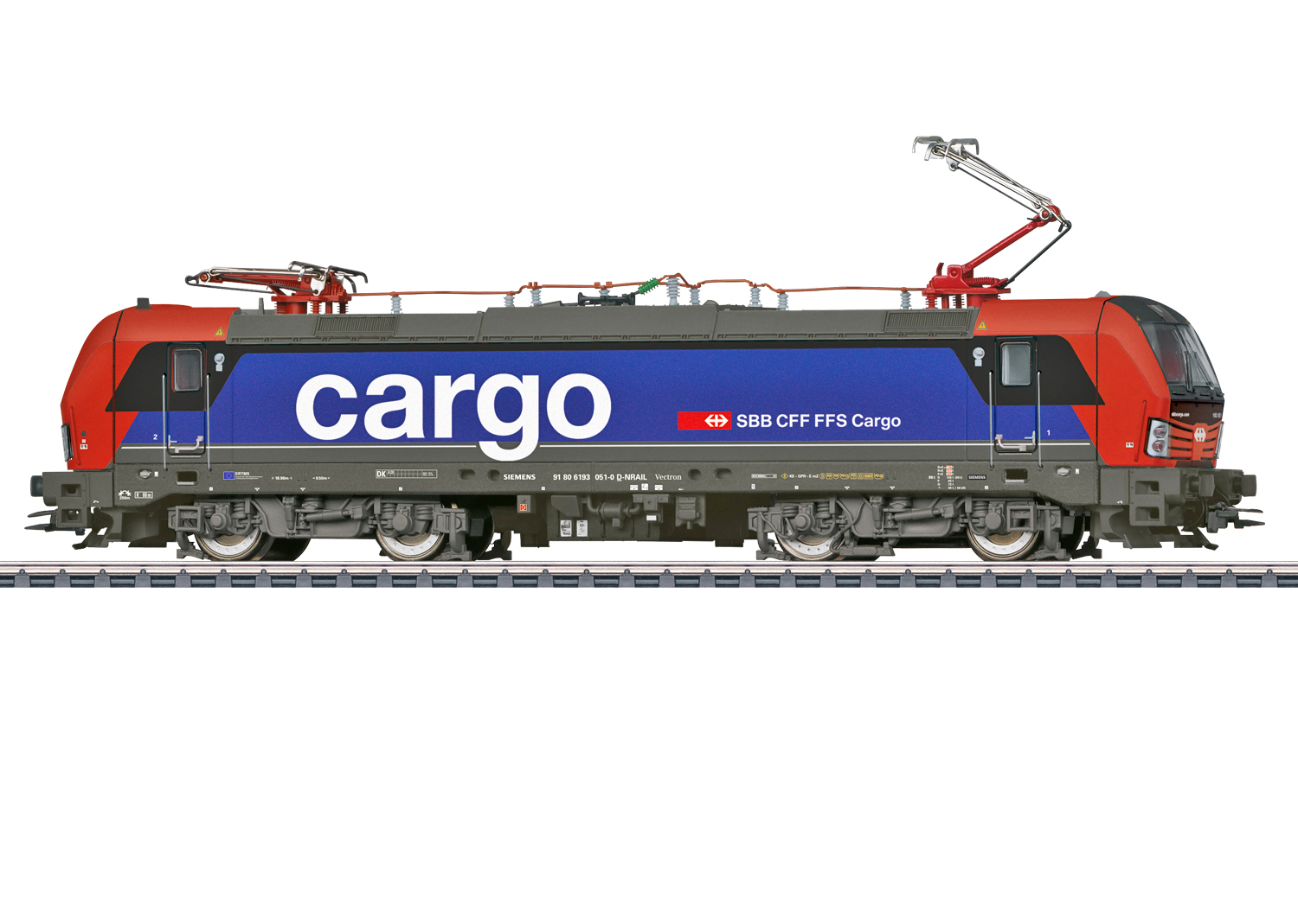 Märklin 39337 SBB E-Lokomotive cargo Vectron 193 Märklin 39337 SBB E-Lokomotive cargo Vectron 193