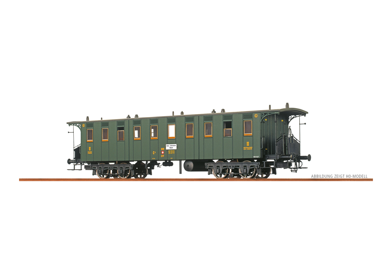 Brawa 65011 SBB Personenwagen C4 