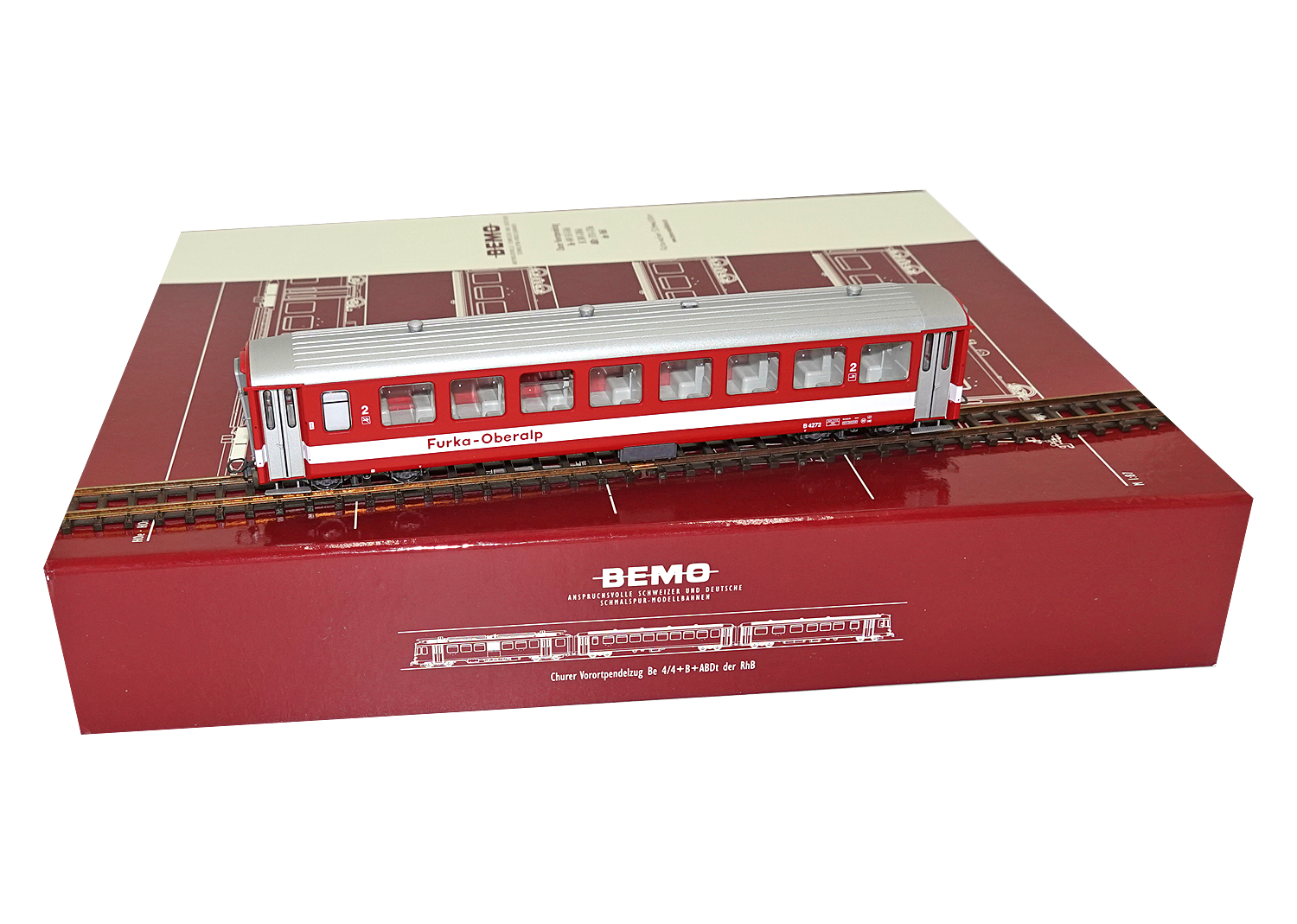 Bemo 3266222 FO Personenwagen B 4272 