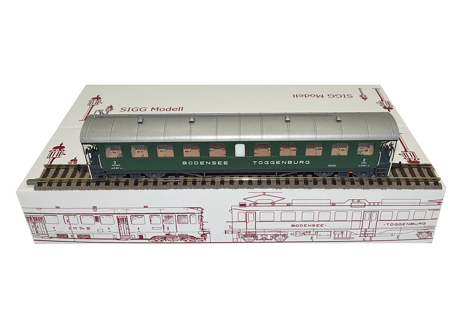 Sigg 5025 BT Personenwagen B 301 (1964) DC