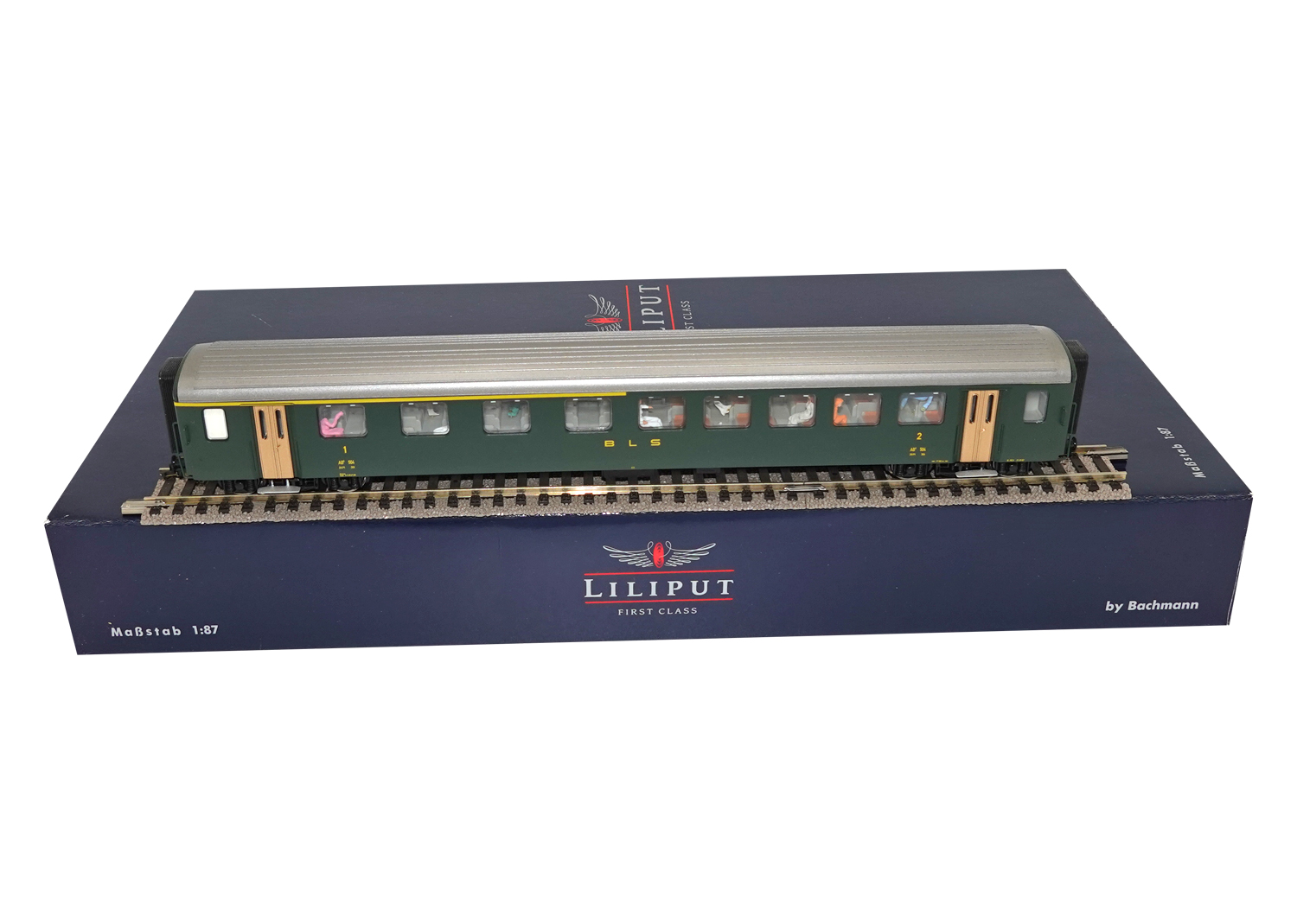 Liliput 334955 BLS Personenwagen 1/2. Kl. DC 