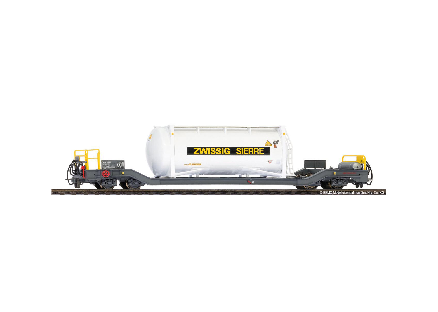 Bemo 2289130 RhB Containerwagen Zwissig Sierre 
