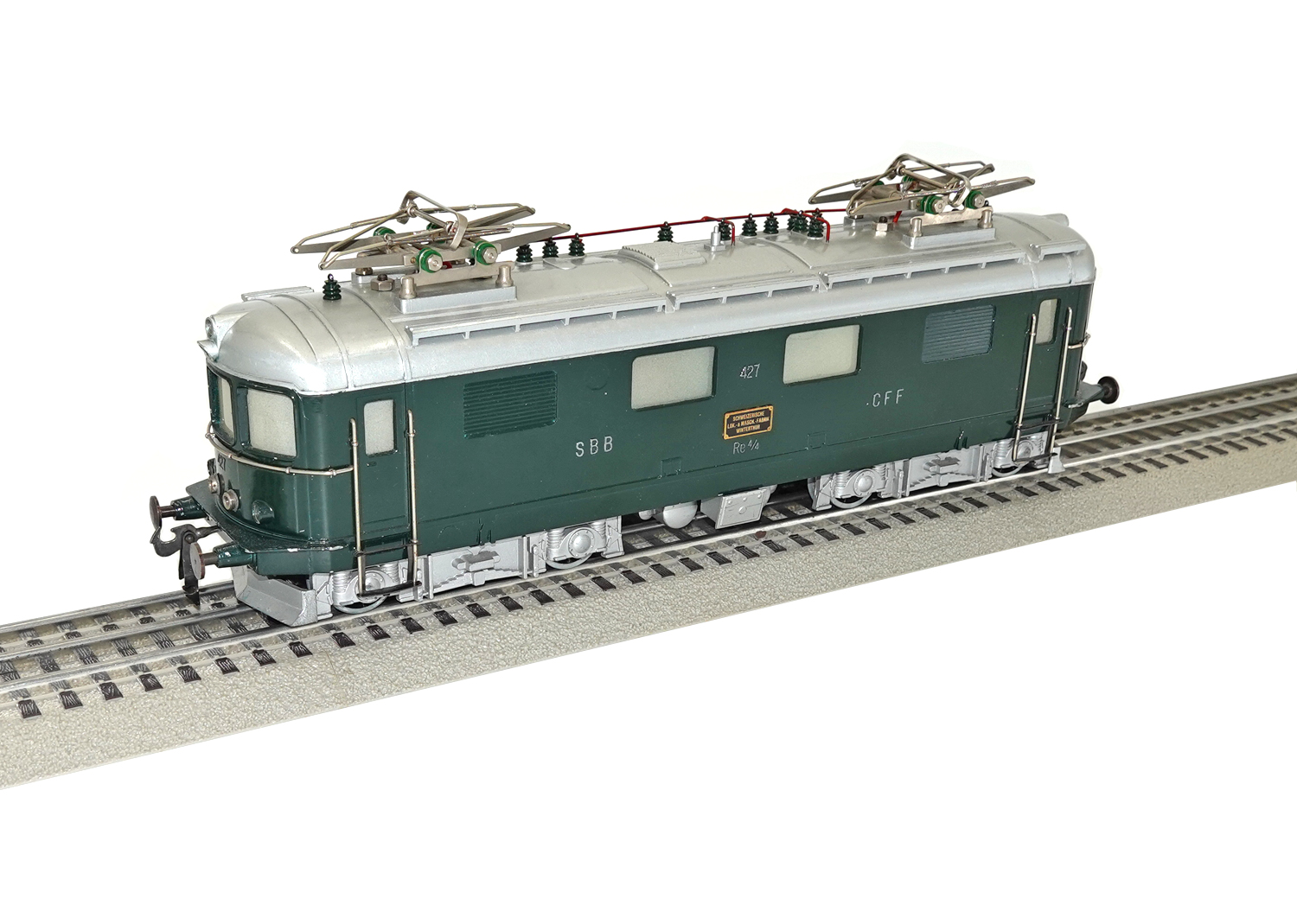 Hag 550 E-Lok Re 4/4 427 grün