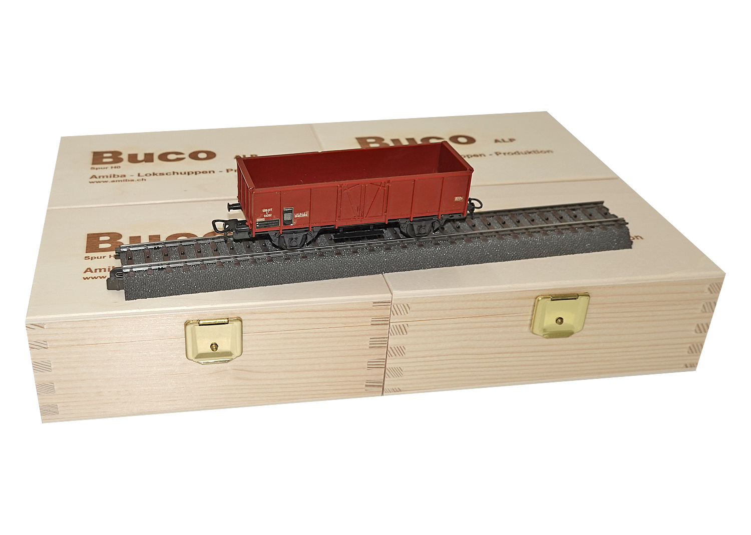 Buco H0 10425 SBB Güterwagen Hochbord  AC