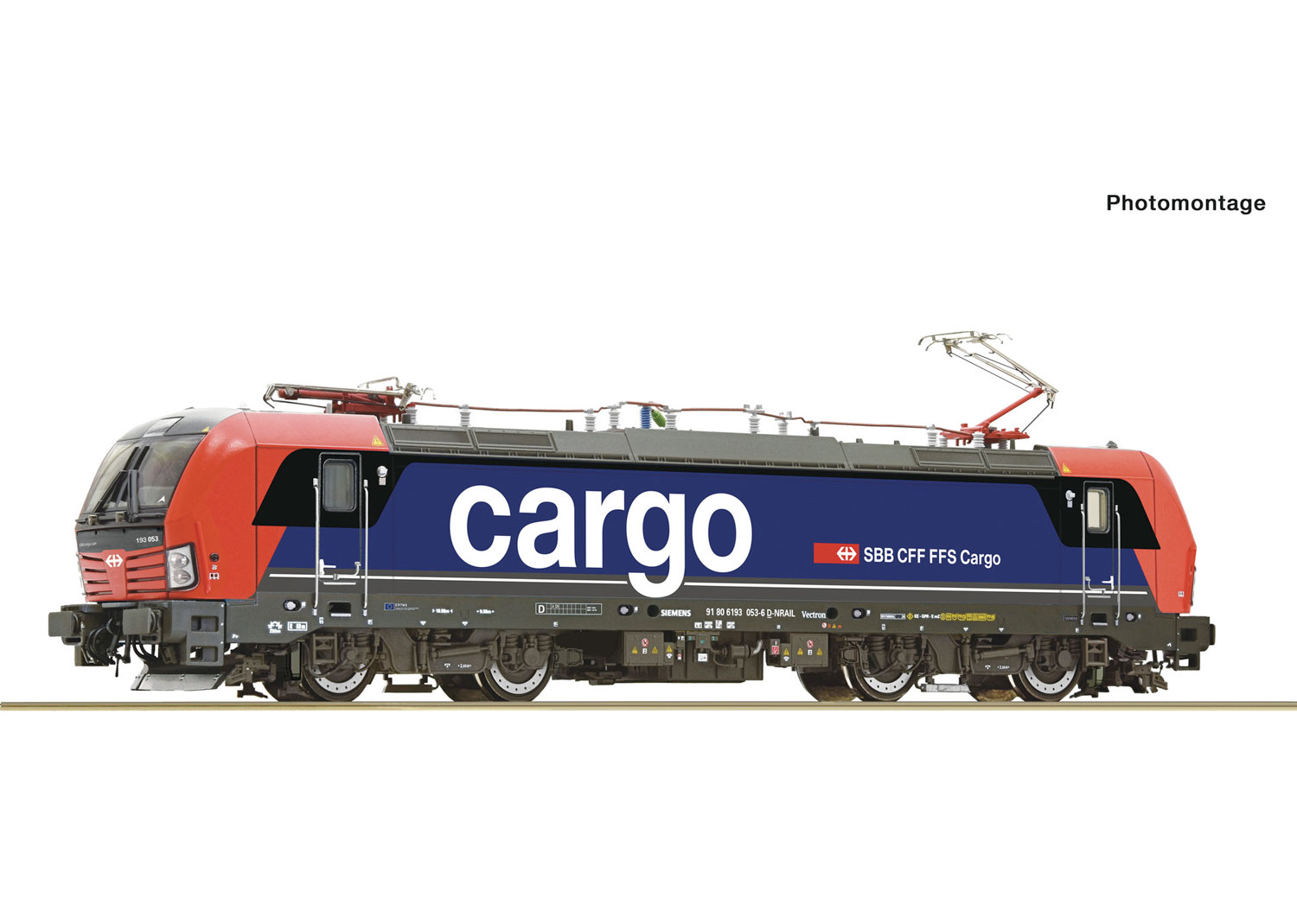 Roco 7520130 SBB E-Lokomotive 193 053-6 Cargo AC  Roco 7520130 SBB E-Lokomotive 193 053-6 Cargo AC