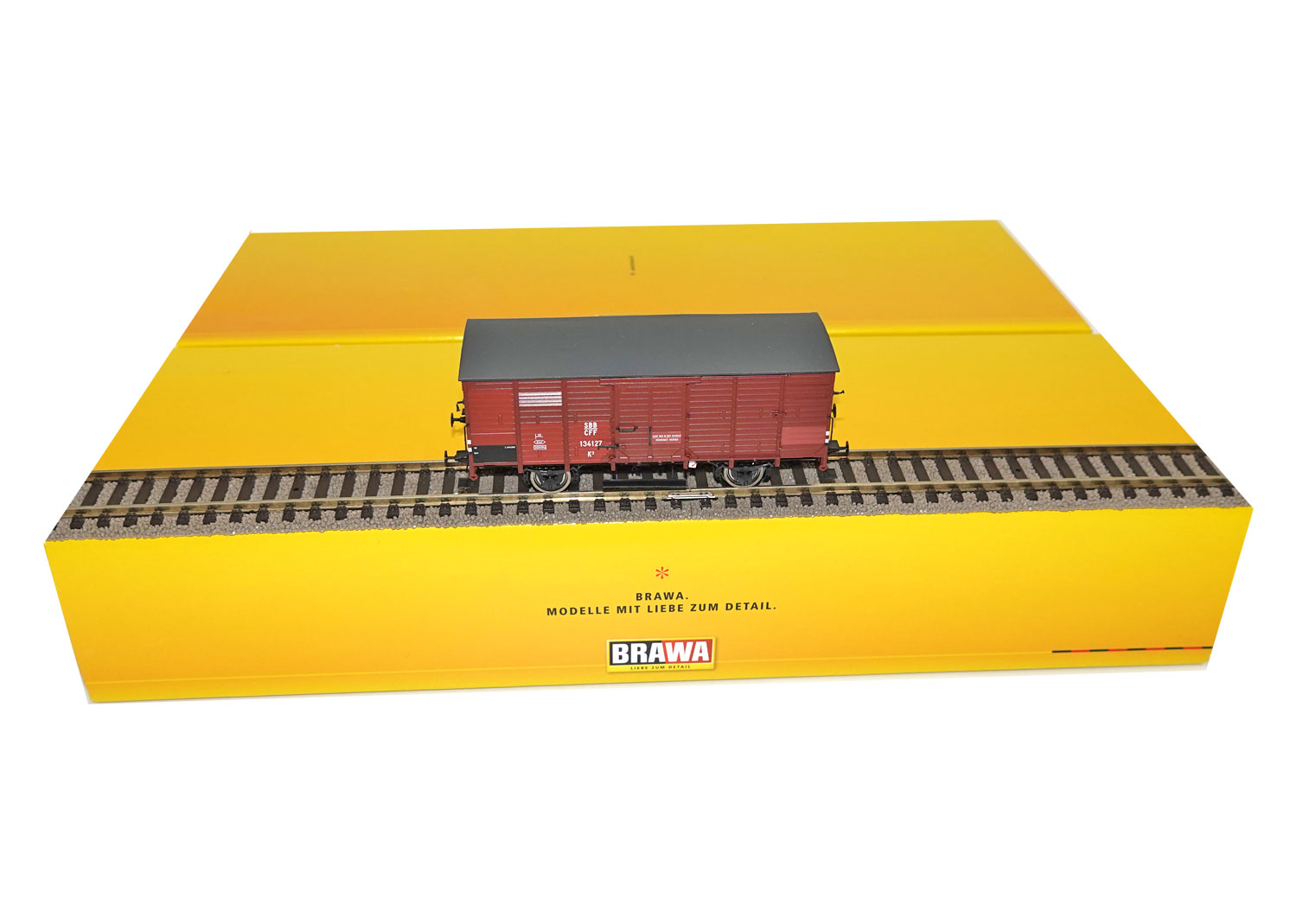 Brawa 49838 SBB Gedeckter Güterwagen K3 