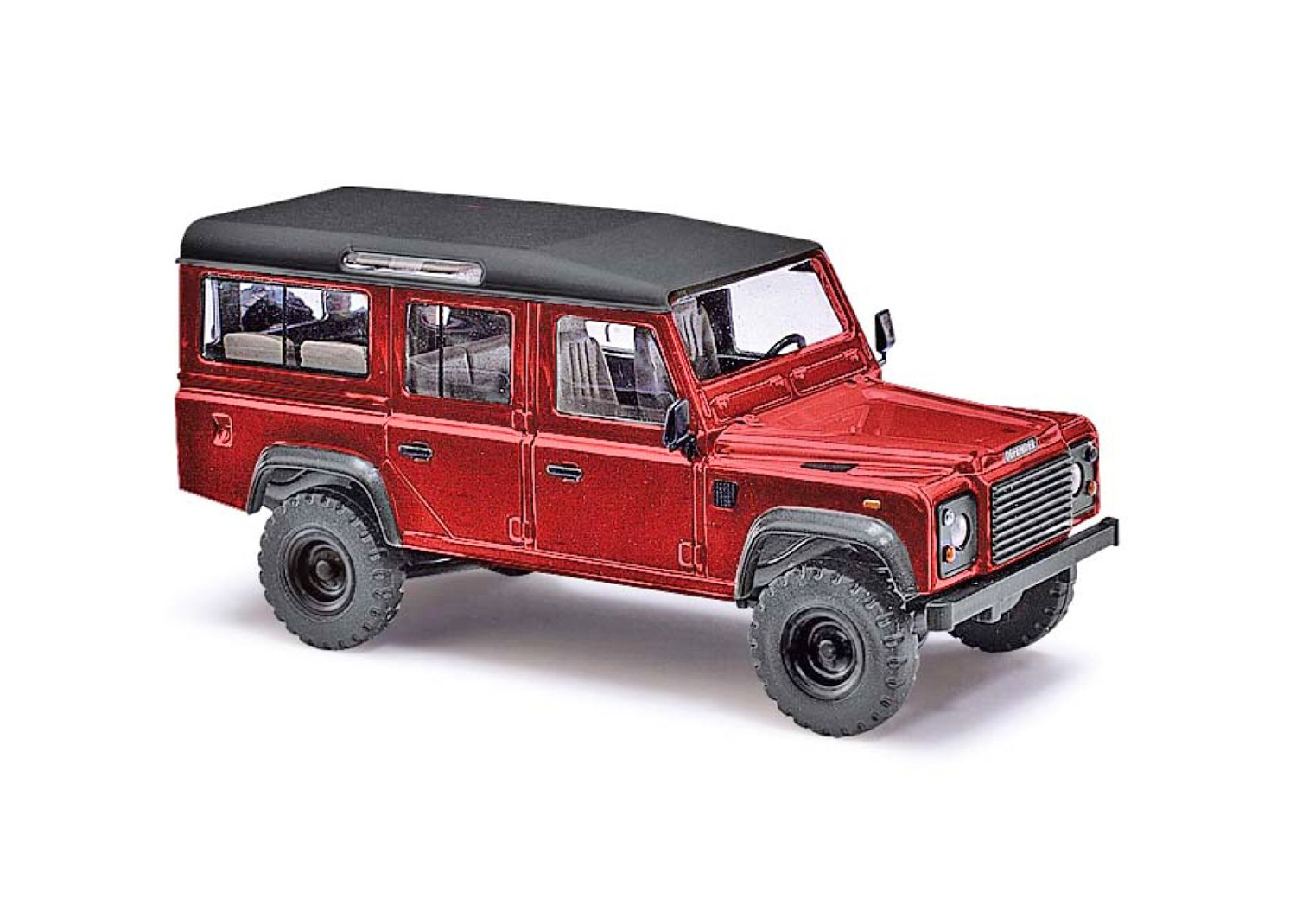 Busch 50353 Land Rover Defender Metallica rot 