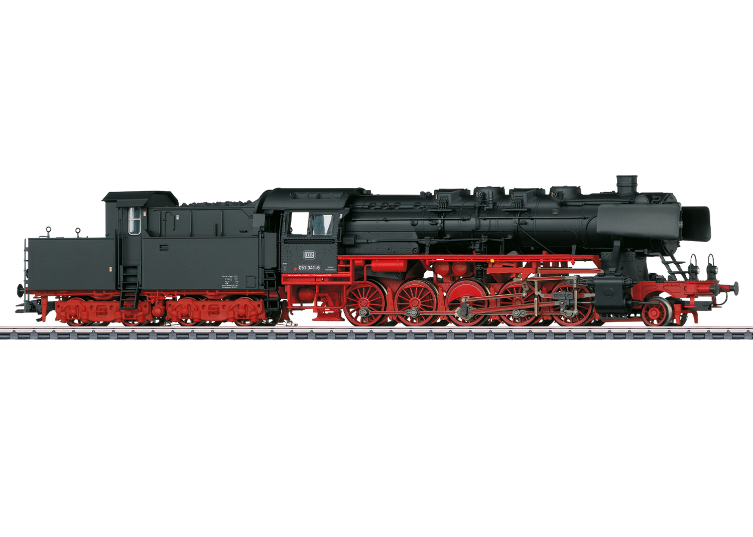 Märklin 37814 DB Dampflokomotive mit Kabinentender Baureihe 051  Märklin 37814 DB Dampflokomotive mit Kabinentender Baureihe 051