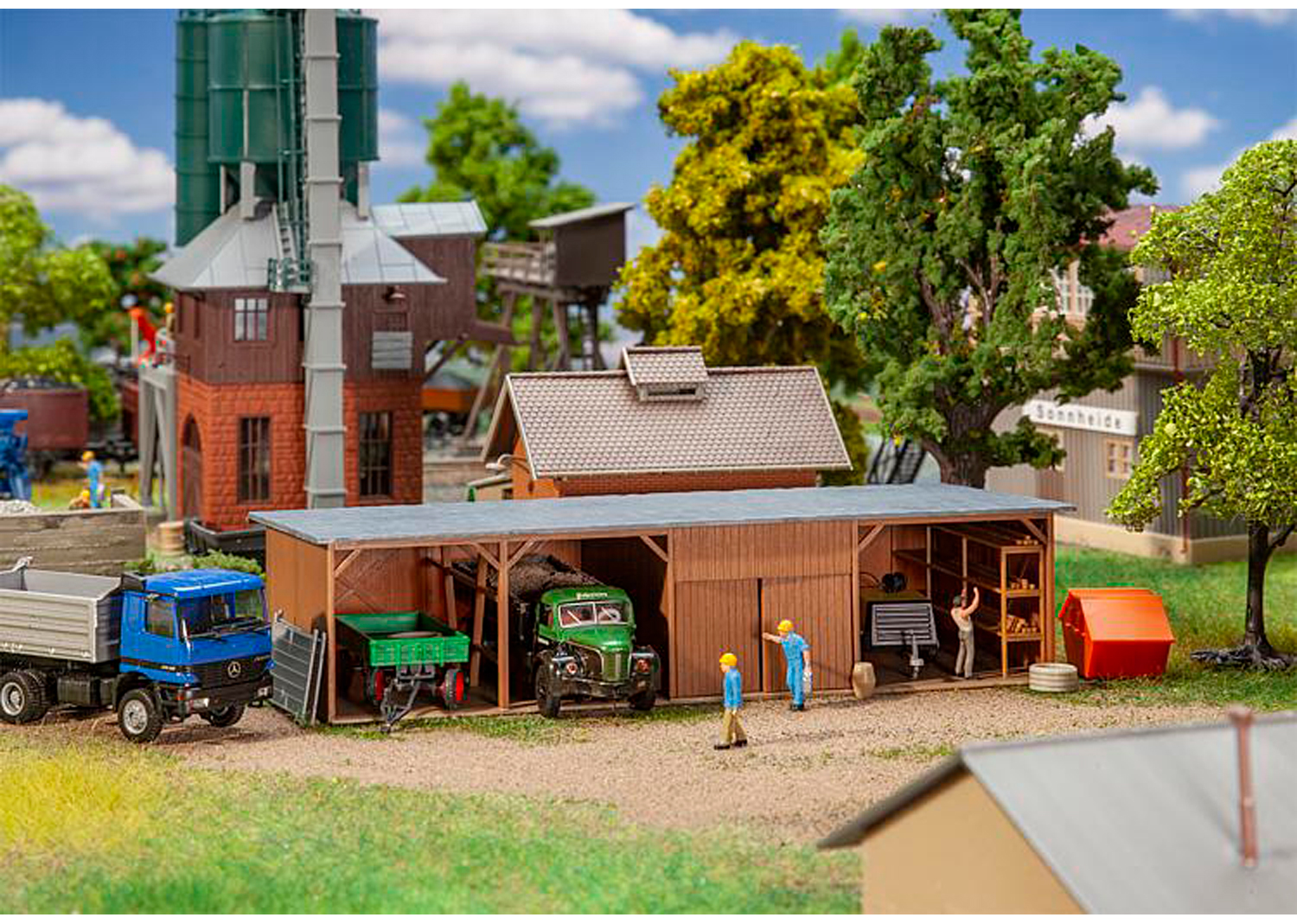 Faller 120096 Lagerschuppen  Faller 120096 Lagerschuppen