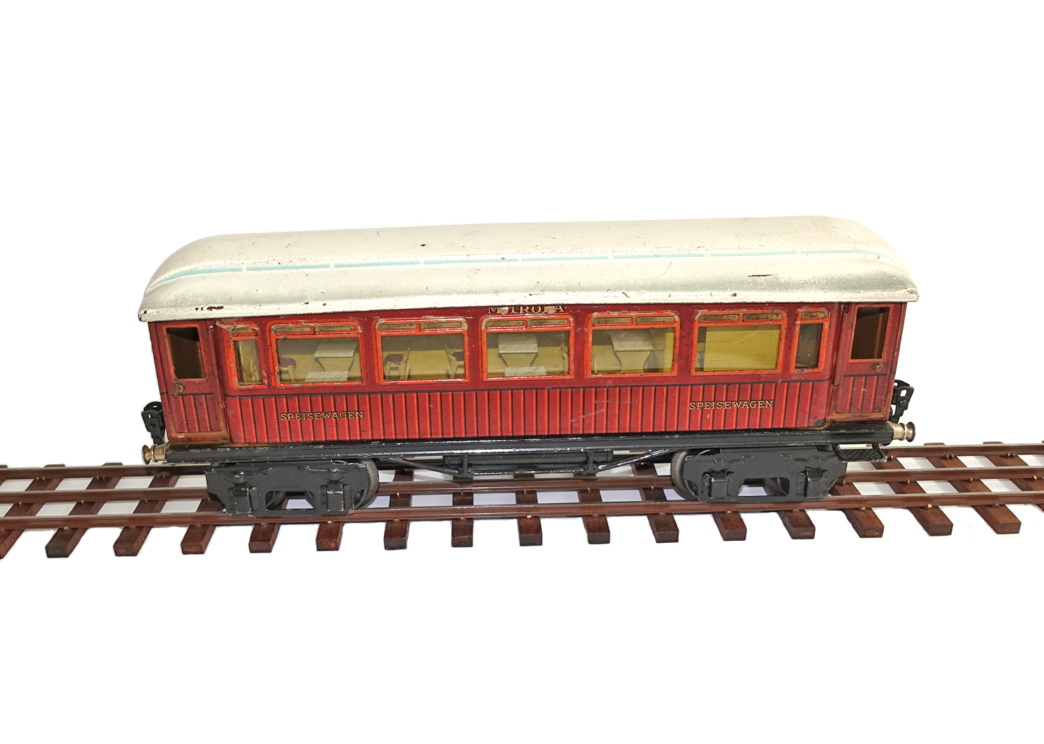 Märklin 1888 SP Speisewagen mit Inneneinrichtung 