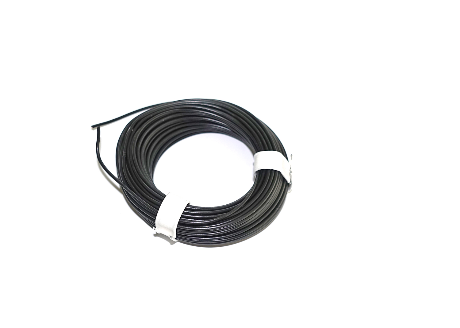 1-Litzen, D 0.14 mm², 10 m, schwarz