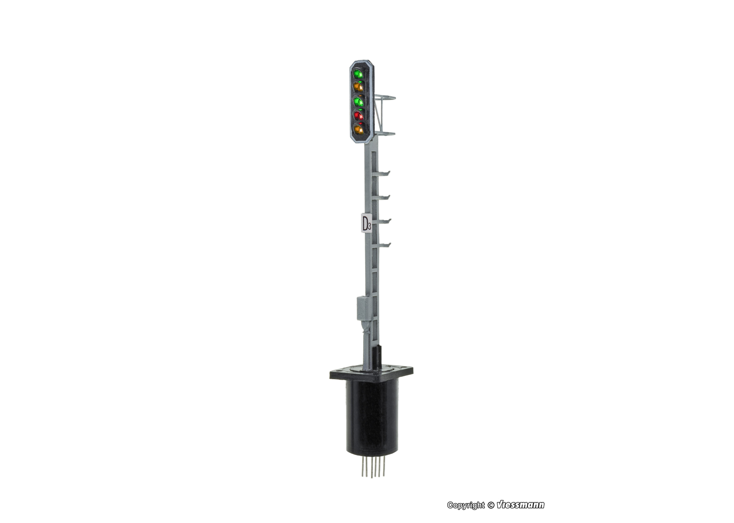 Viessmann 4644 H0 Licht-Ausfahrsignal 1/2/3/6 SBB/RhB Typ L  Viessmann 4644 H0 Licht-Ausfahrsignal 1/2/3/6 SBB/RhB Typ L