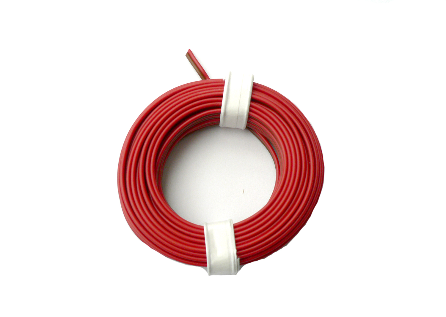 Kabel 2-Litzen, D 0.14 mm², 5 m, rot/braun Kabel 2-Litzen, D 0.14 mm², 5 m, rot/braun