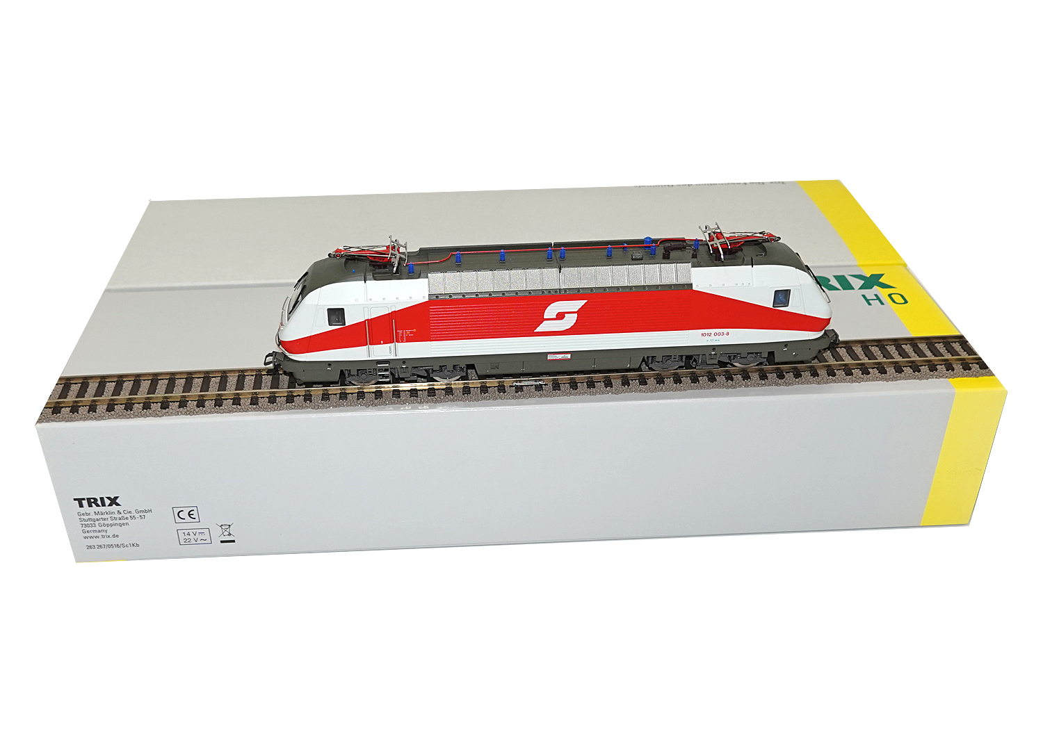 Trix 22601 ÖBB Hochleistungs-Elektrolokomotive Reihe 1012 DC 