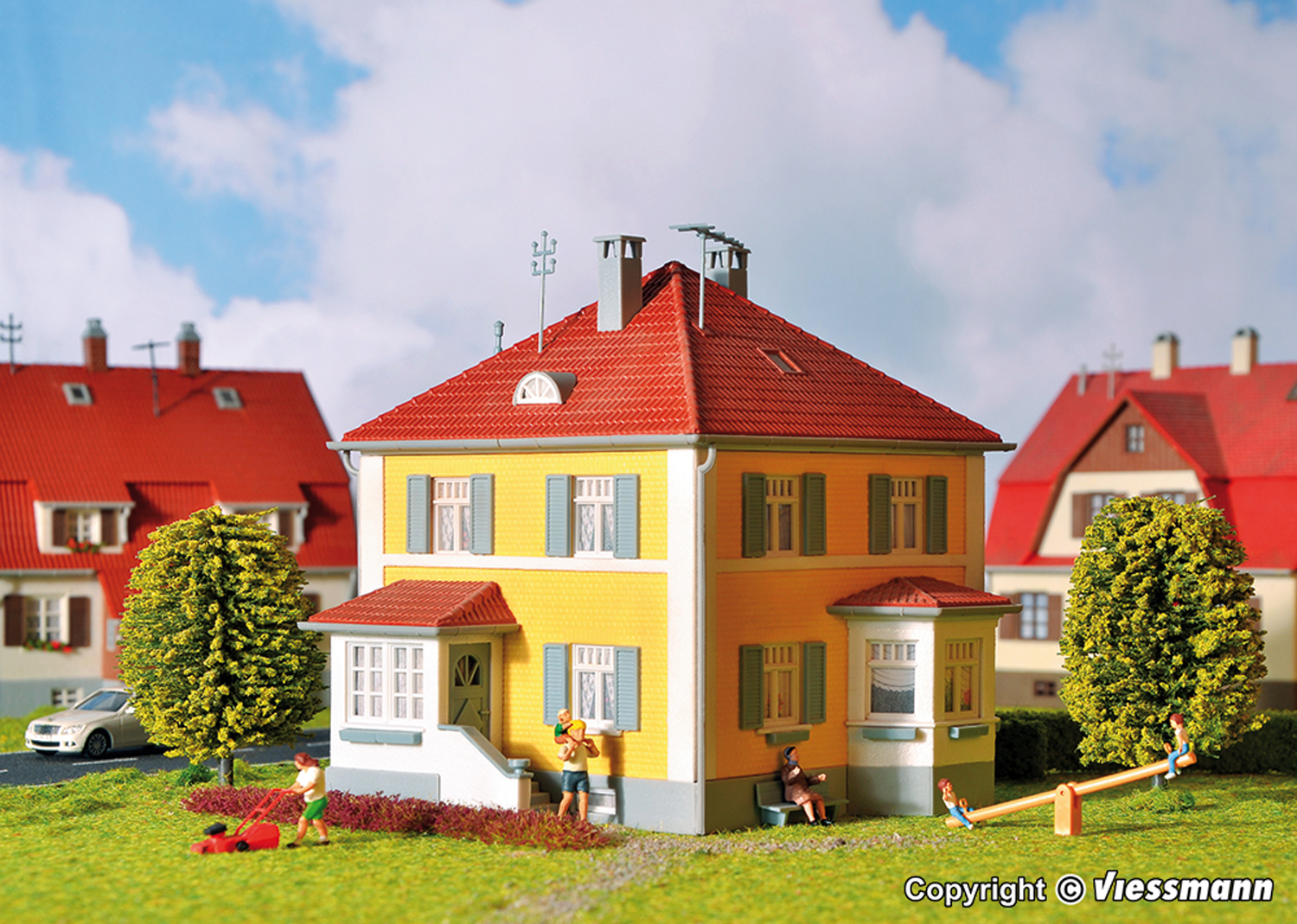 Kibri 38178 H0 Wohnhaus Pappelweg  Kibri 38178 H0 Wohnhaus Pappelweg