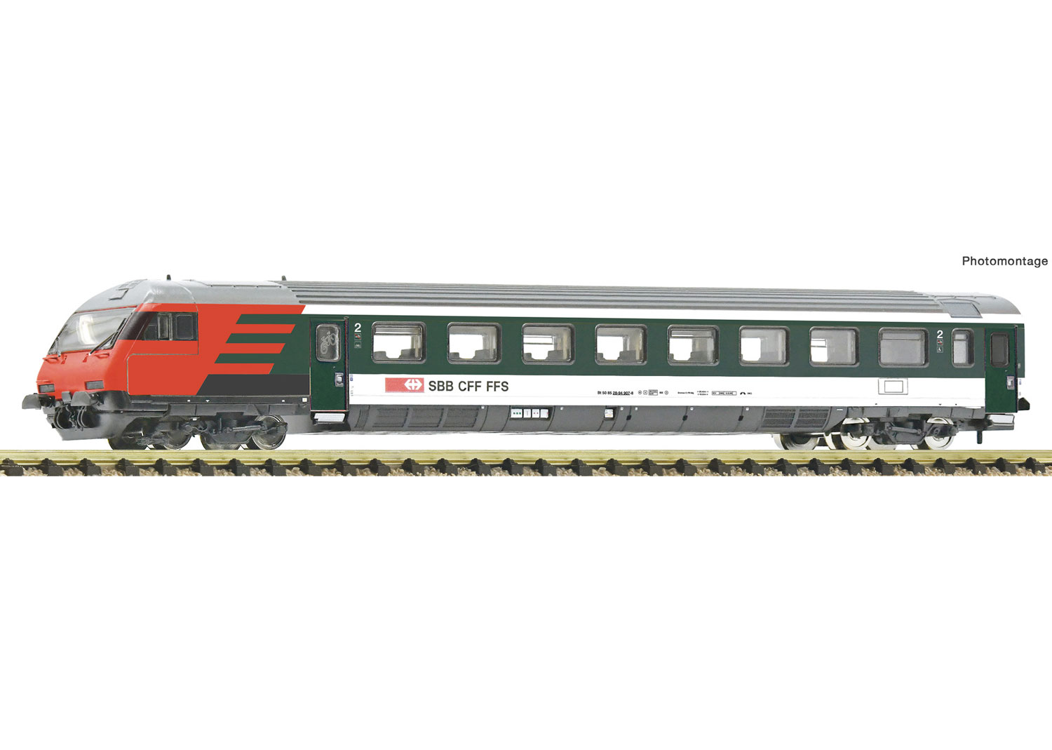Fleischmann 6260059 SBB Steuerwagen 2. Klasse für EW-IV-Pendelzüge  Fleischmann 6260059 SBB Steuerwagen 2. Klasse für EW-IV-Pendelzüge