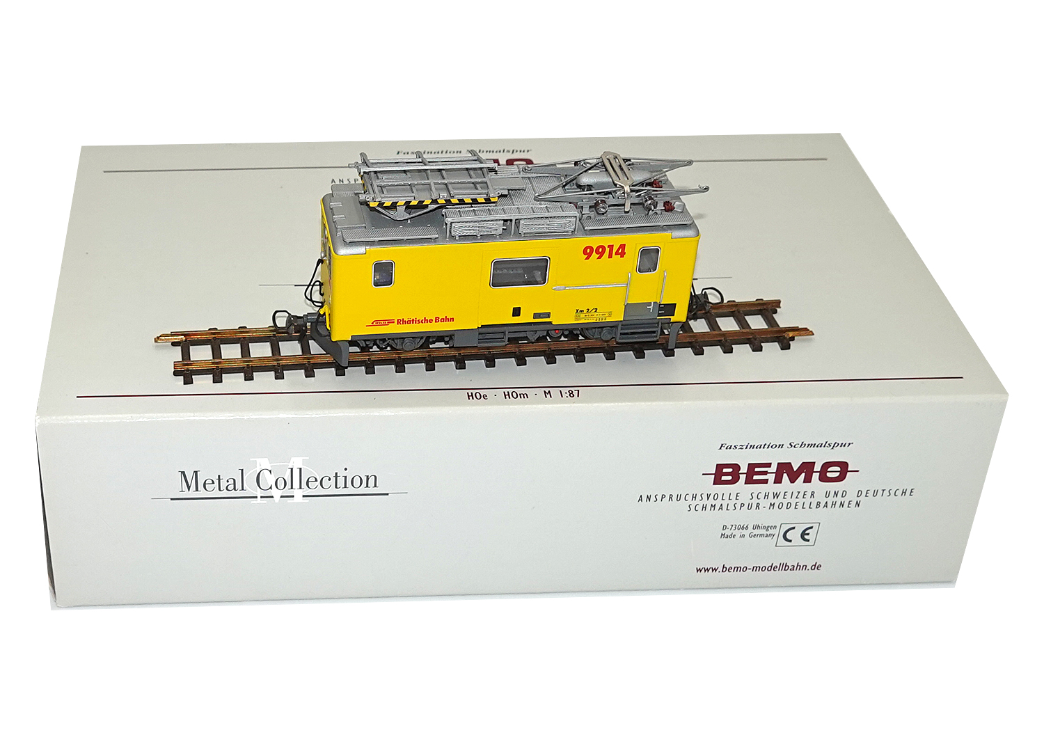 Bemo 1279134 RhB Turmtriebwagen Xm 2/2 Nr. 9914 DC 