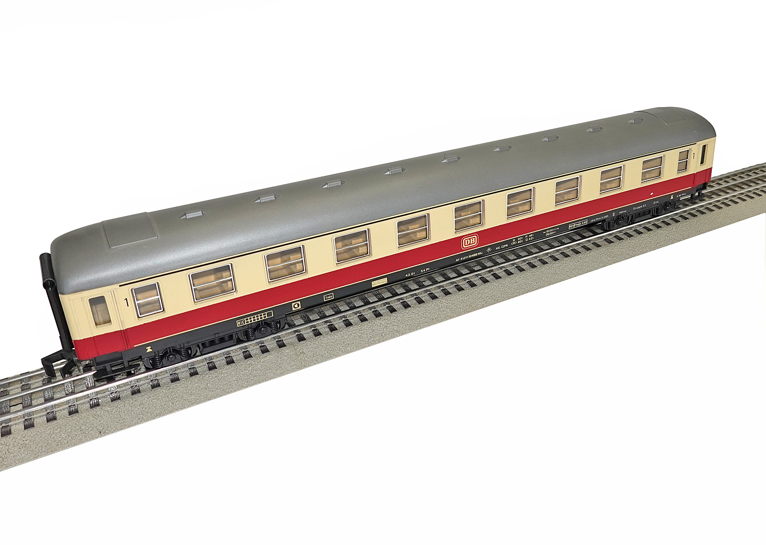 Lima 6605 DB Personenwagen 1 Klasse rot/beige DC