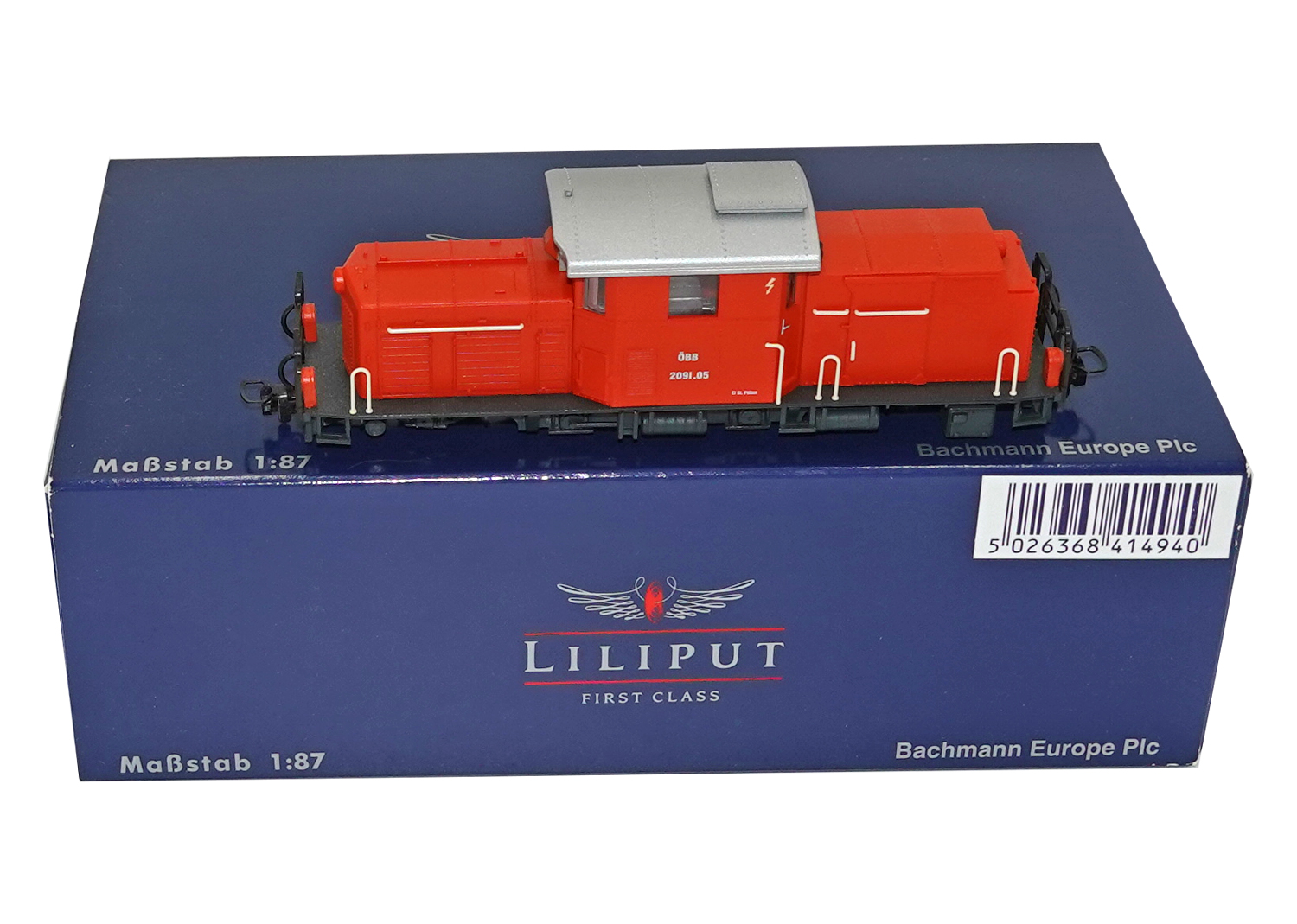 Liliput H0e 170725 ÖBB Diesellok Class Rh 2091.05 DC 