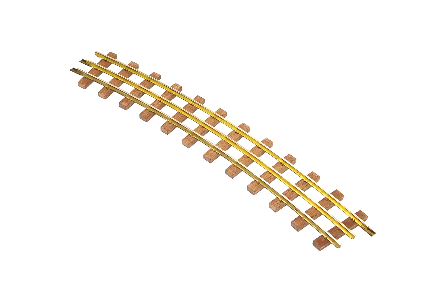 Buco 0 180 AE gebogene Schiene Kreis ø180cm Messing