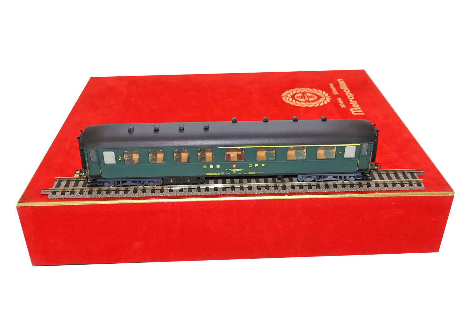 Metropolitan 7060 SBB Personenwagen UIC 1-2. Kl. 