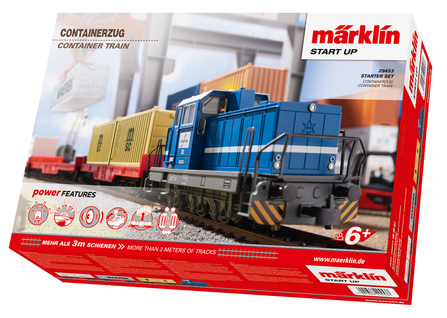 Märklin 29453 Start up Startpackung Containerzug 